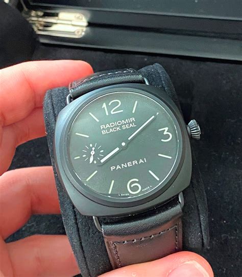 panerai radiomir black seal price|panerai radiomir black seal ceramic.